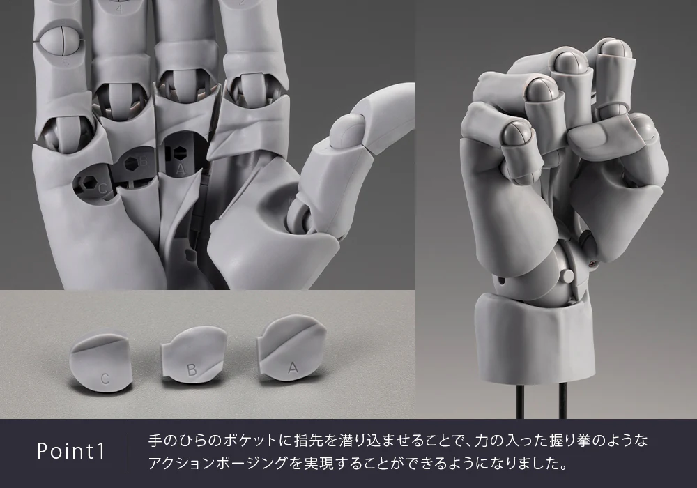 1/1 Artist Support Item: Hand Model Men's/L [White] - Image 13