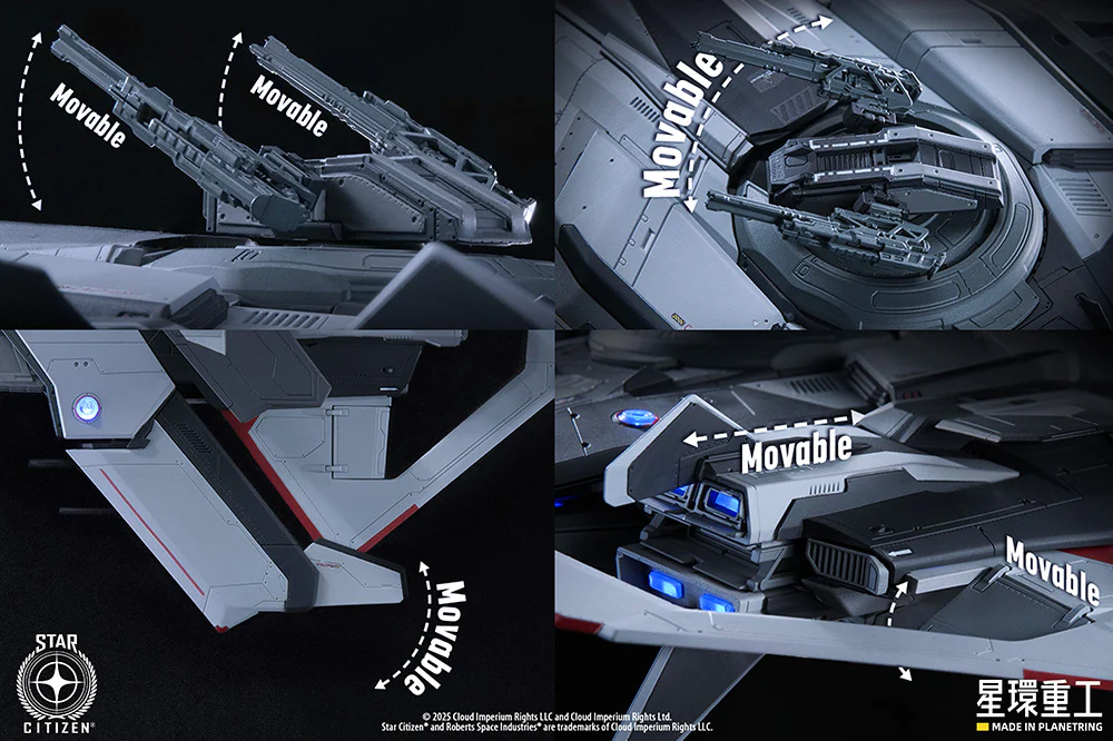 1/100 Anvil F8C Lightning Model Kit Ver. (Star Citizen) - Image 9