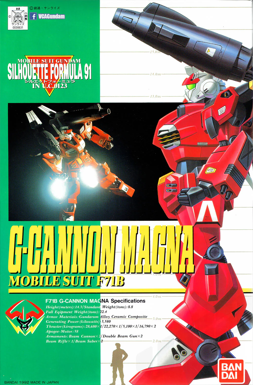 1/100 F71B G-Cannon Magna - Image 3