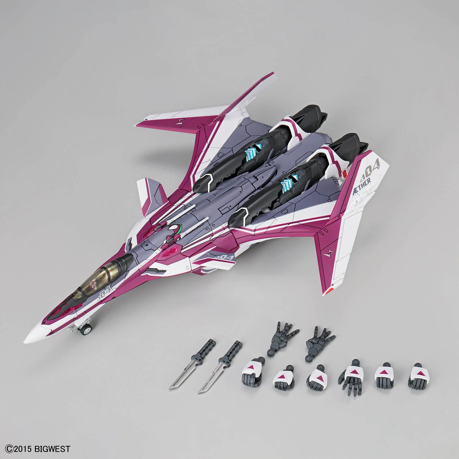 1/100 HG VF-31C Siegfried (Mirage Farina Jenius Use) - Image 9