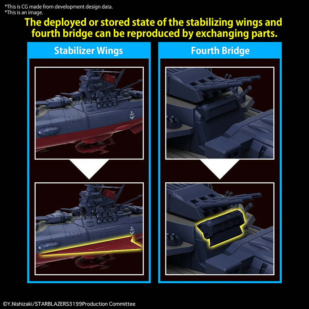 1/1000 Space Battleship Yamato 3199 (REBEL 3199) - Image 14