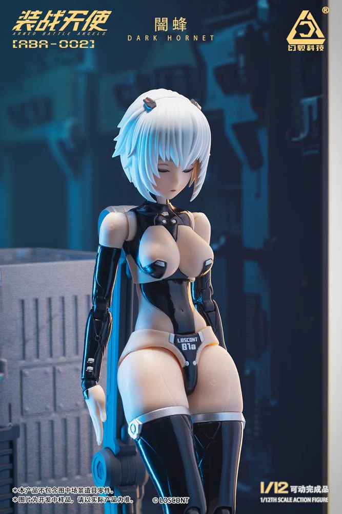 1/12 ABA-002 Dark Hornet Action Figure (Armed Battle Angels) - Image 12