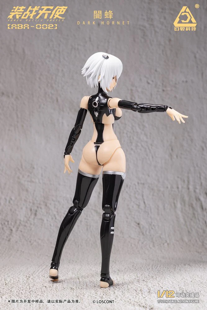 1/12 ABA-002 Dark Hornet Action Figure (Armed Battle Angels) - Image 4