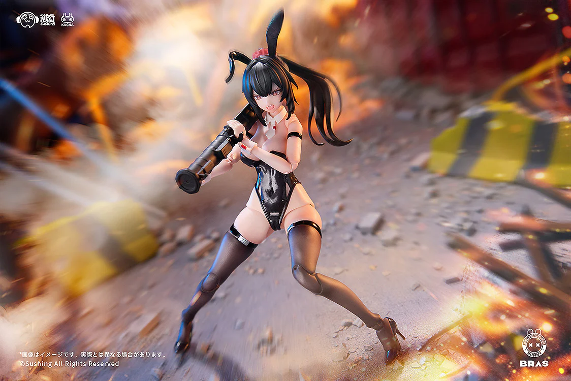 1/12 Attacker Runa Articulated Figure (Bunny Rapid Action Squad) - Image 12