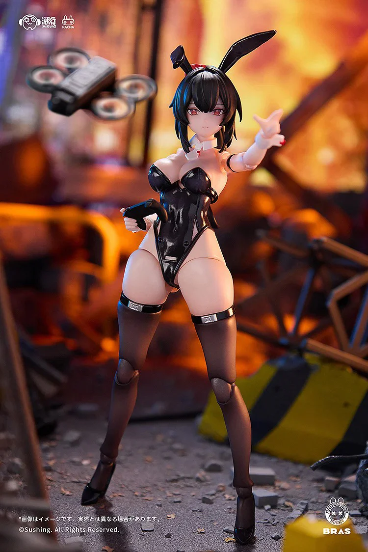 1/12 Attacker Runa Articulated Figure (Bunny Rapid Action Squad) - Image 9