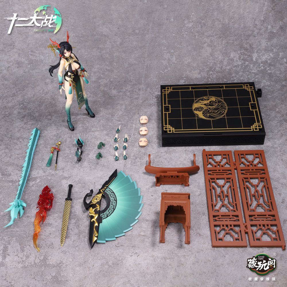 1/12 Azure Dragon Loong Action Figure (Twelve's War Series) - Image 2