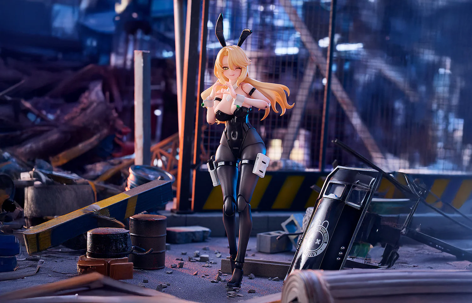 1/12 Guardian Erena Articulated Figure (Bunny Rapid Action Squad) - Image 2