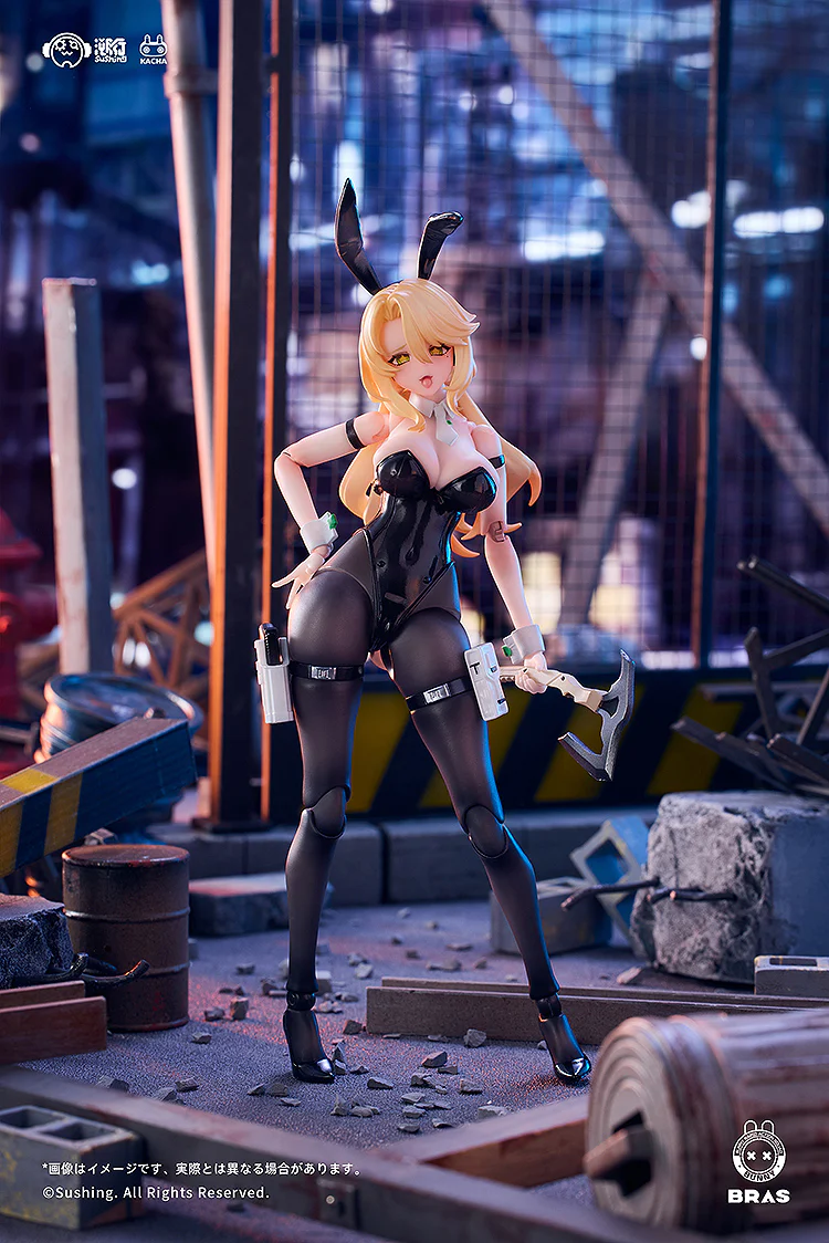 1/12 Guardian Erena Articulated Figure (Bunny Rapid Action Squad) - Image 3