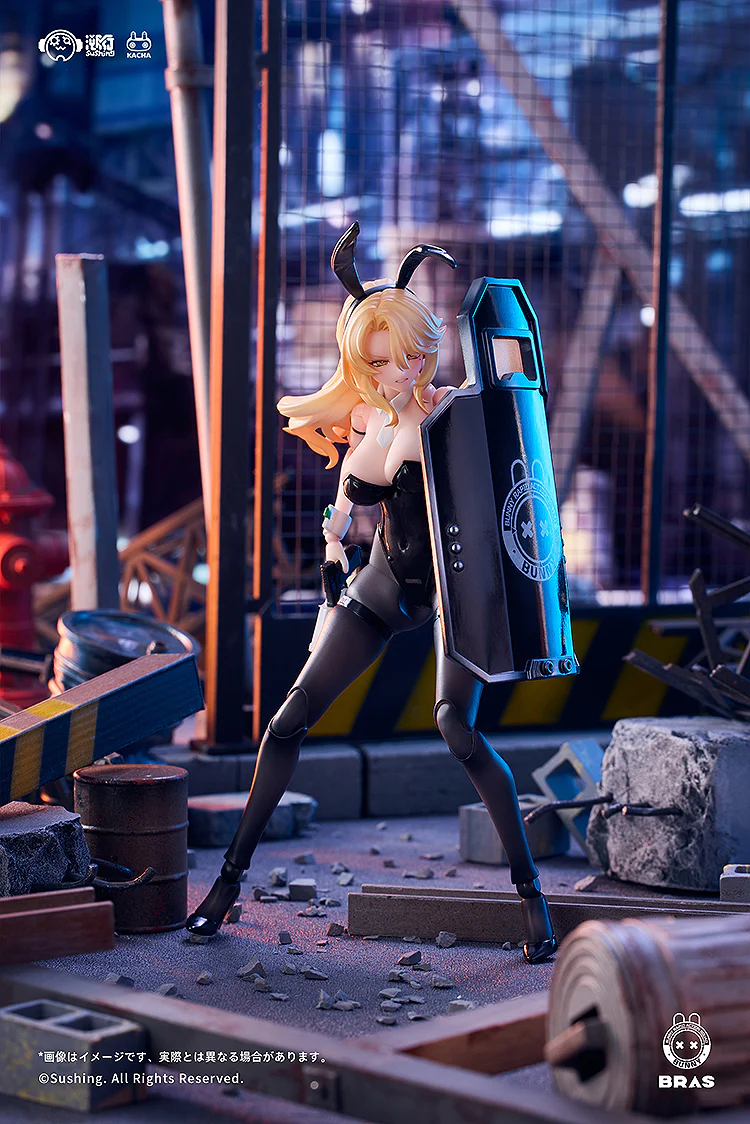 1/12 Guardian Erena Articulated Figure (Bunny Rapid Action Squad) - Image 5