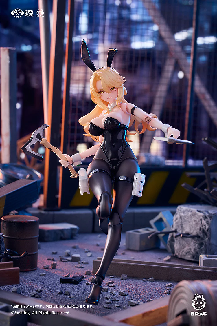 1/12 Guardian Erena Articulated Figure (Bunny Rapid Action Squad) - Image 6