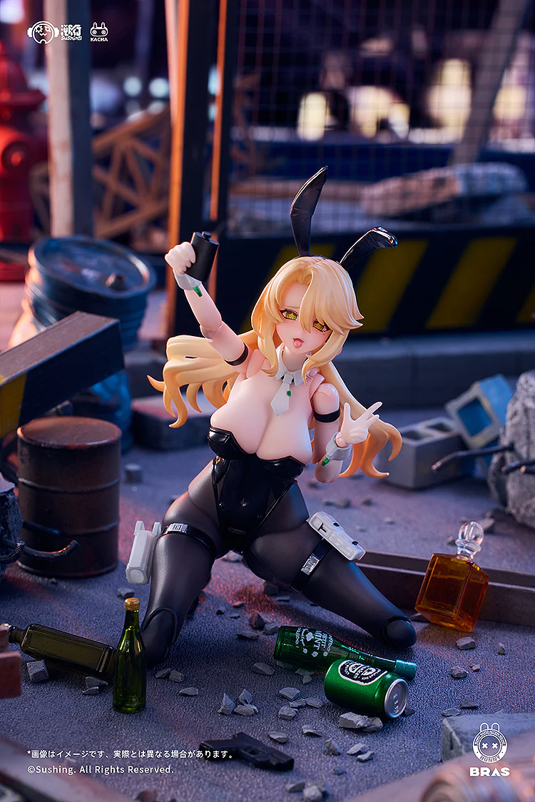 1/12 Guardian Erena Articulated Figure (Bunny Rapid Action Squad) - Image 7