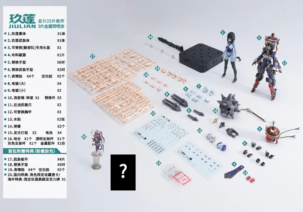 1/12 Jiulian Model Kit (Reverberation of Medta) - Image 64