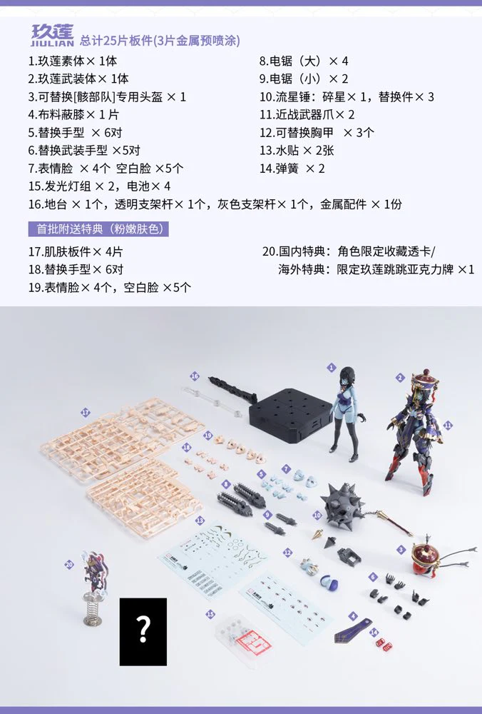 1/12 Jiulian Model Kit (Reverberation of Medta) - Image 80