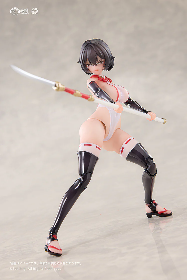 1/12 Kikyou Uefuji Articulated Figure (Combat Shrine Maiden) - Image 9