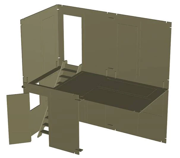 1/12 Little Armory (LD023) Training Range A - Image 15