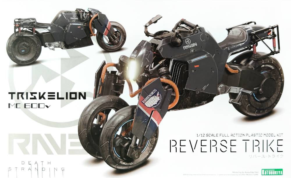 1/12 Reverse Trike Model Kit (Death Stranding) - Image 20