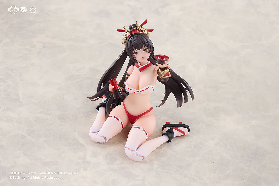 1/12 Sakura Uefuji Articulated Figure (Combat Shrine Maiden) - Image 11