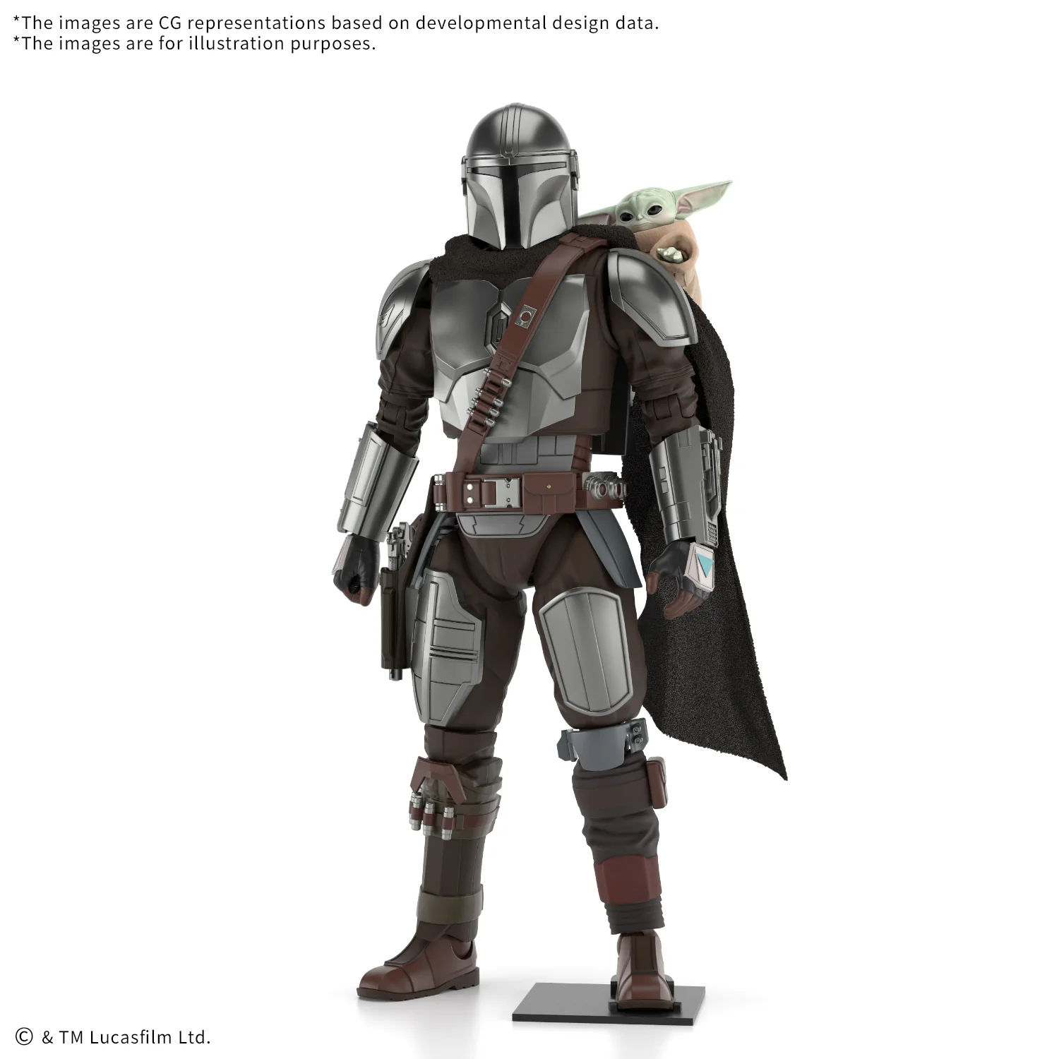 1/12 The Mandalorian and Grogu - Image 2
