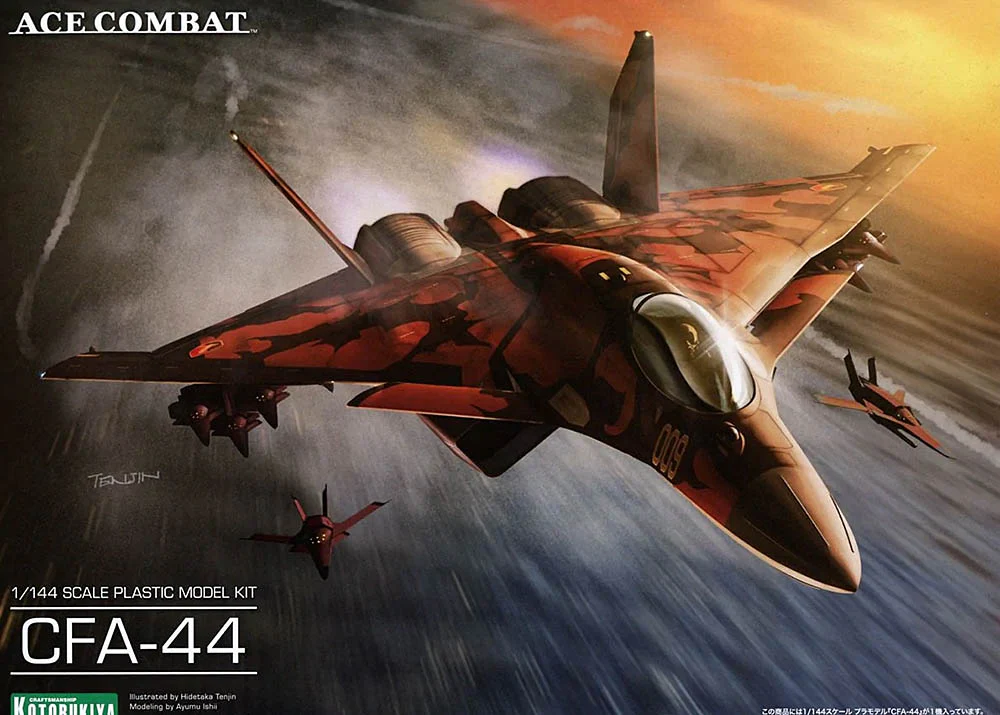 1/144 Ace Combat: CFA-44 Model Kit - Image 18
