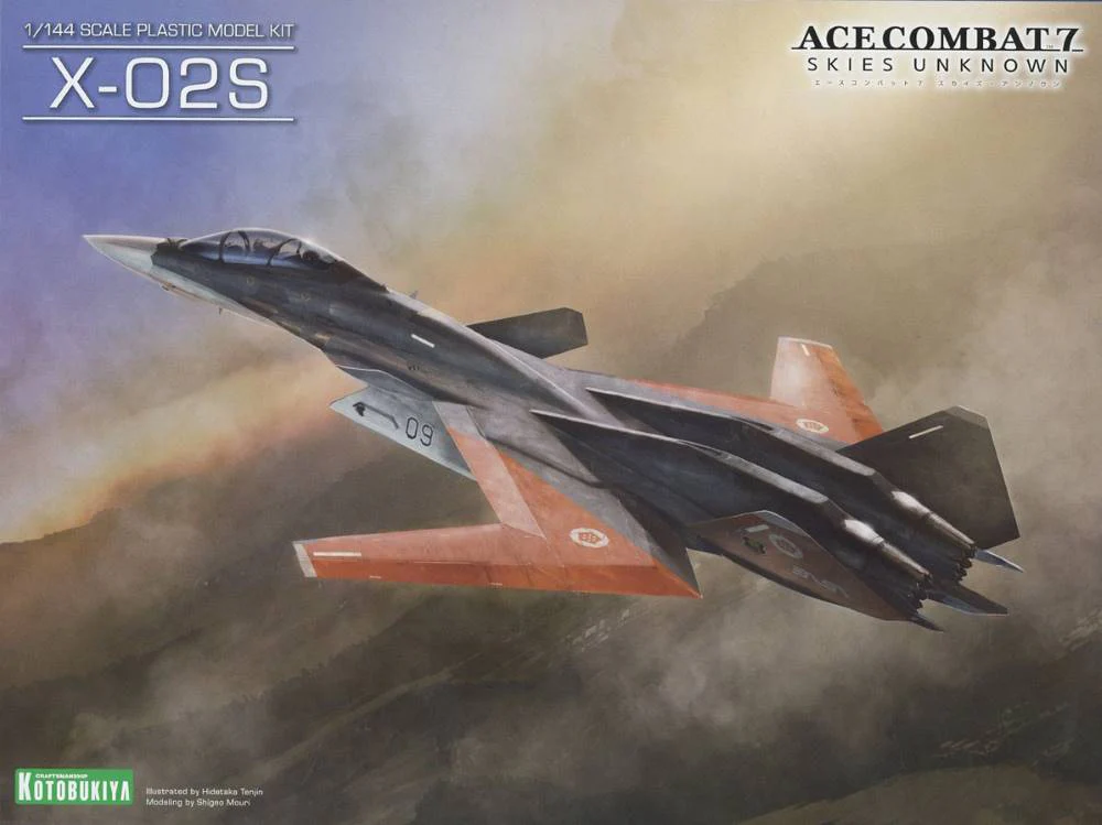 1/144 Ace Combat: X-02S Model Kit - Image 21