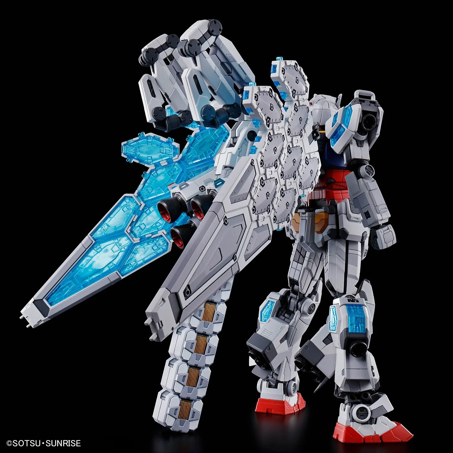 1/144 RX-78F00/E Gundam (EX-001 G.L.R.S.S. Feather Unit) Chemical Recycle Ver. - Image 8