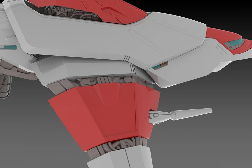 1/144 Silver Hawk 3F-1B Space Fighter - Image 4