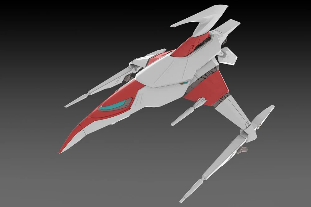 1/144 Silver Hawk 3F-1B Space Fighter - Image 5