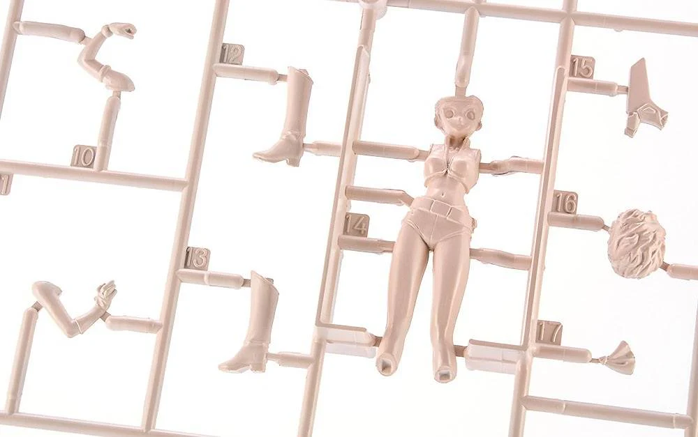 Creator Works 1/20 Kei & Yuri with 1/300 Lovely Angel (Dirty Pair) - Image 11