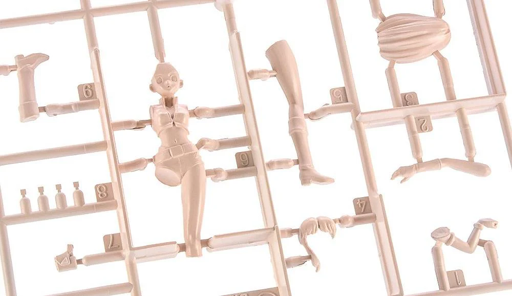 Creator Works 1/20 Kei & Yuri with 1/300 Lovely Angel (Dirty Pair) - Image 12