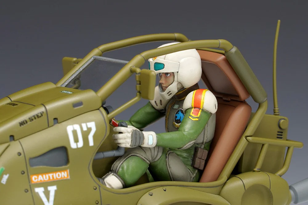 1/20 KM-013 Fighting MonoBike Hound with Hiro - Image 10