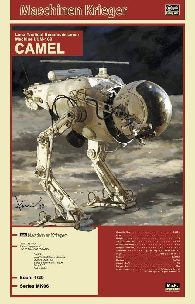 1/20 Ma.K Luna Tactical Reconnaisance Machine LUM-168 CAMEL - Image 7