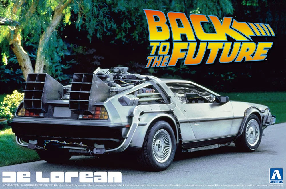 1/24 Back to the Future Part I Delorean - Image 4