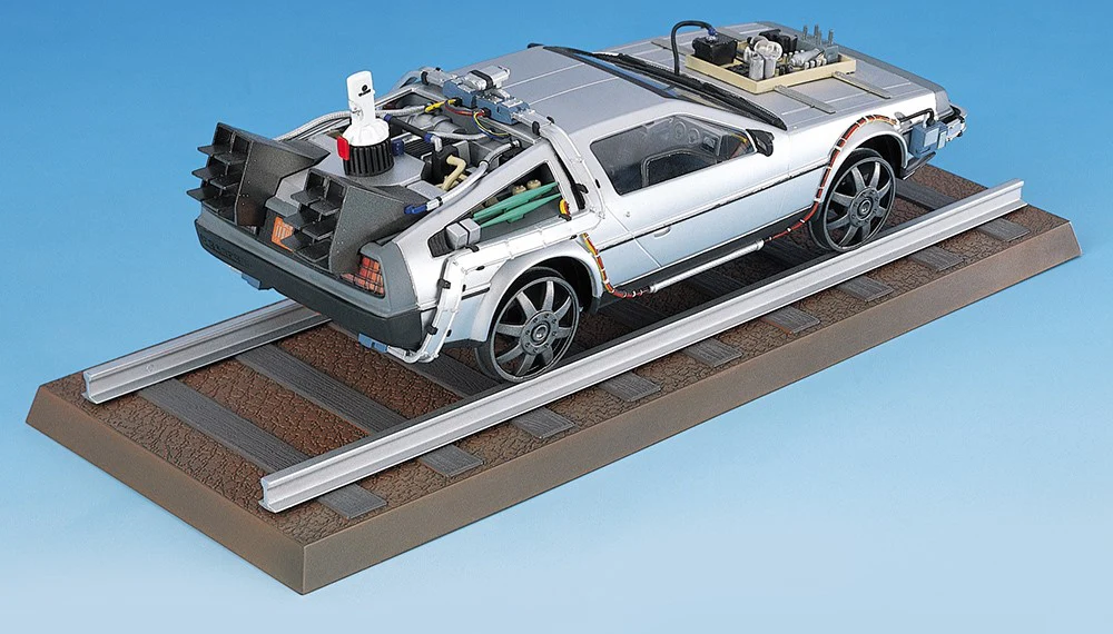 1/24 Back to the Future Part III Delorean (Railroad Ver.) - Image 2