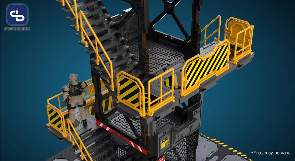 1/24 Diorama Building Set SIB01 Watchtower - Image 4