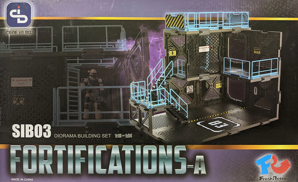 1/24 Diorama Building Set SIB03 Fortifications-A - Image 10