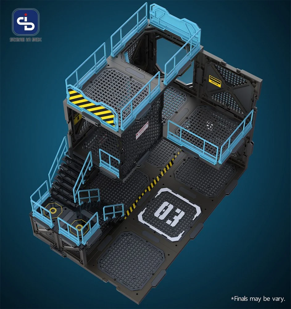1/24 Diorama Building Set SIB03 Fortifications-A - Image 8