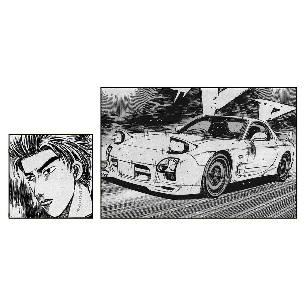 1/24 Keisuke Takahashi FD3S RX-7 Comics Vol. 18 VS SSR Ver. - Image 5