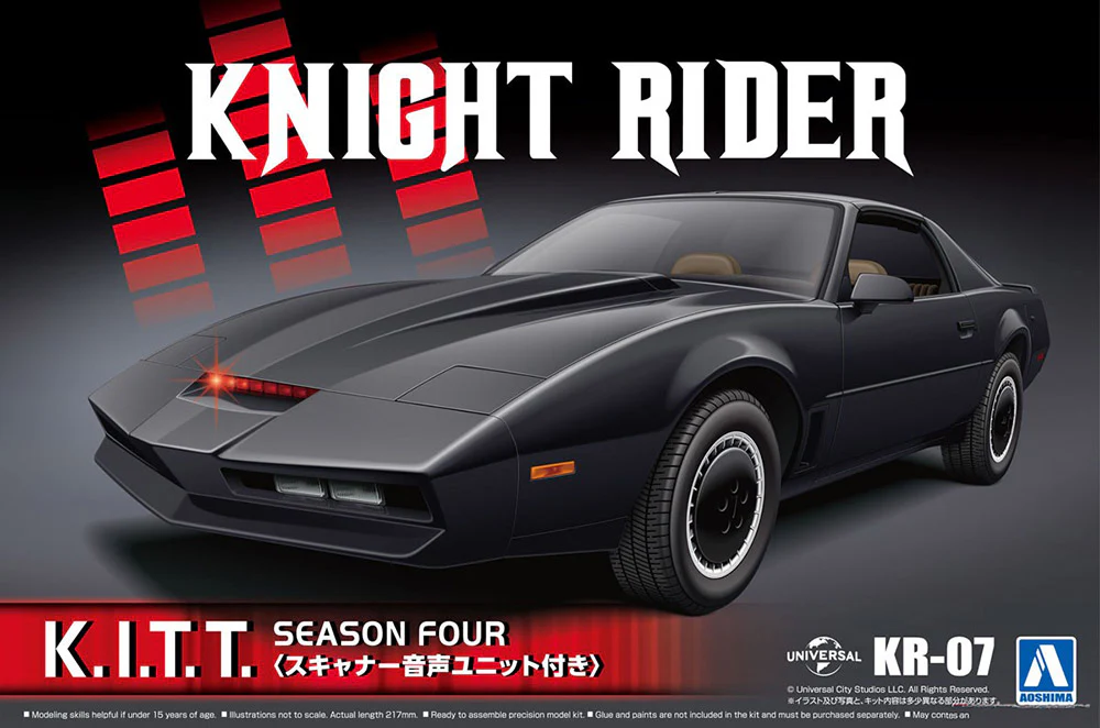1/24 Knight Rider Knight 2000 K.I.T.T. Season IV Scanner & Sound Unit - Image 12
