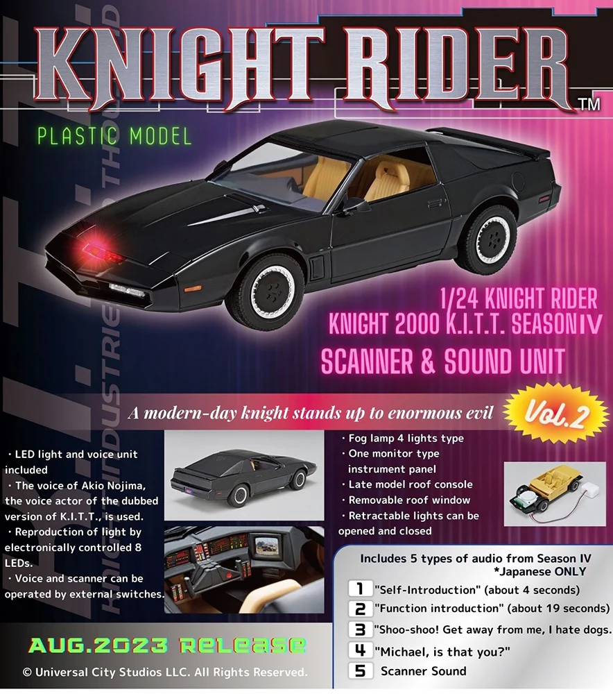 1/24 Knight Rider Knight 2000 K.I.T.T. Season IV Scanner & Sound Unit - Image 2