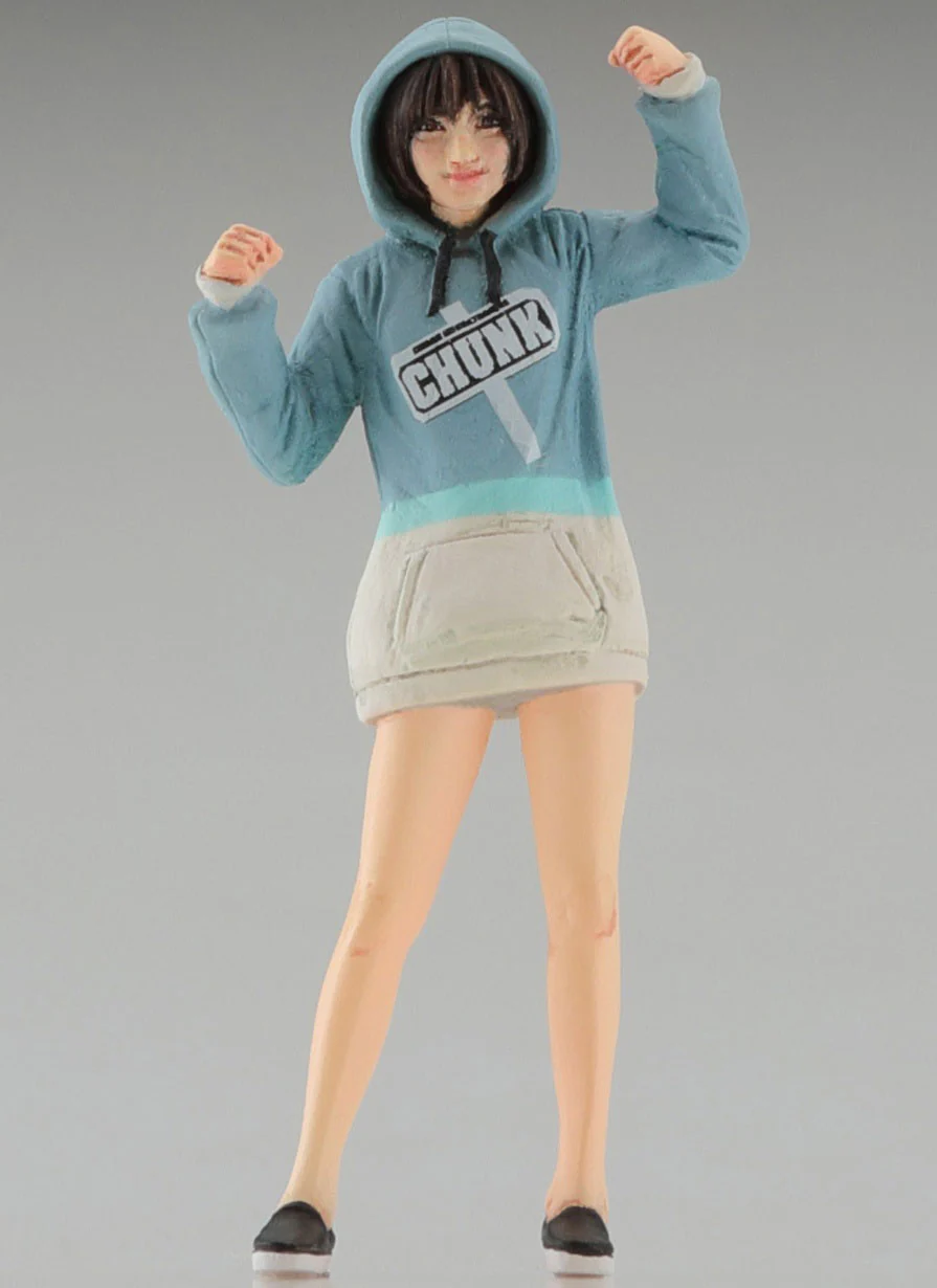 1/35 Mechatro CHUNK No.02 Grayish Mint + Support Girl - Image 6