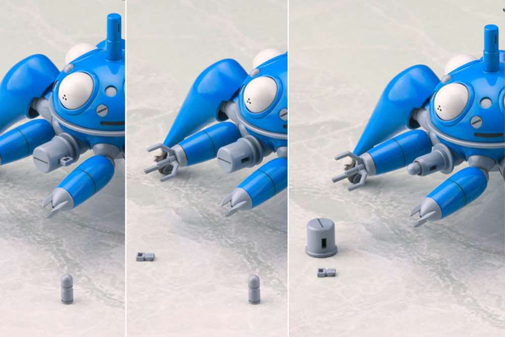 1/35 Tachikoma with Motoko Kusanagi & Batou (Ghost in the Shell) - Image 16