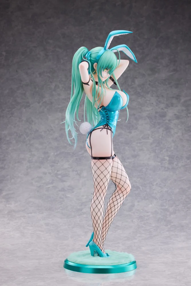 1/4 Green Twin Tail Bunny-chan Fishnet Tights Ver. - Image 3