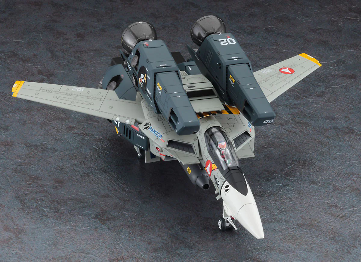 1/48 VF-1J Super/Strike Valkyrie "SVF-41 Black Aces" Fighter Mode - Image 4