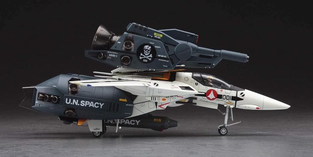 1/48 VF-1S/A Strike Super Valkyrie Skull Squadron - Image 3