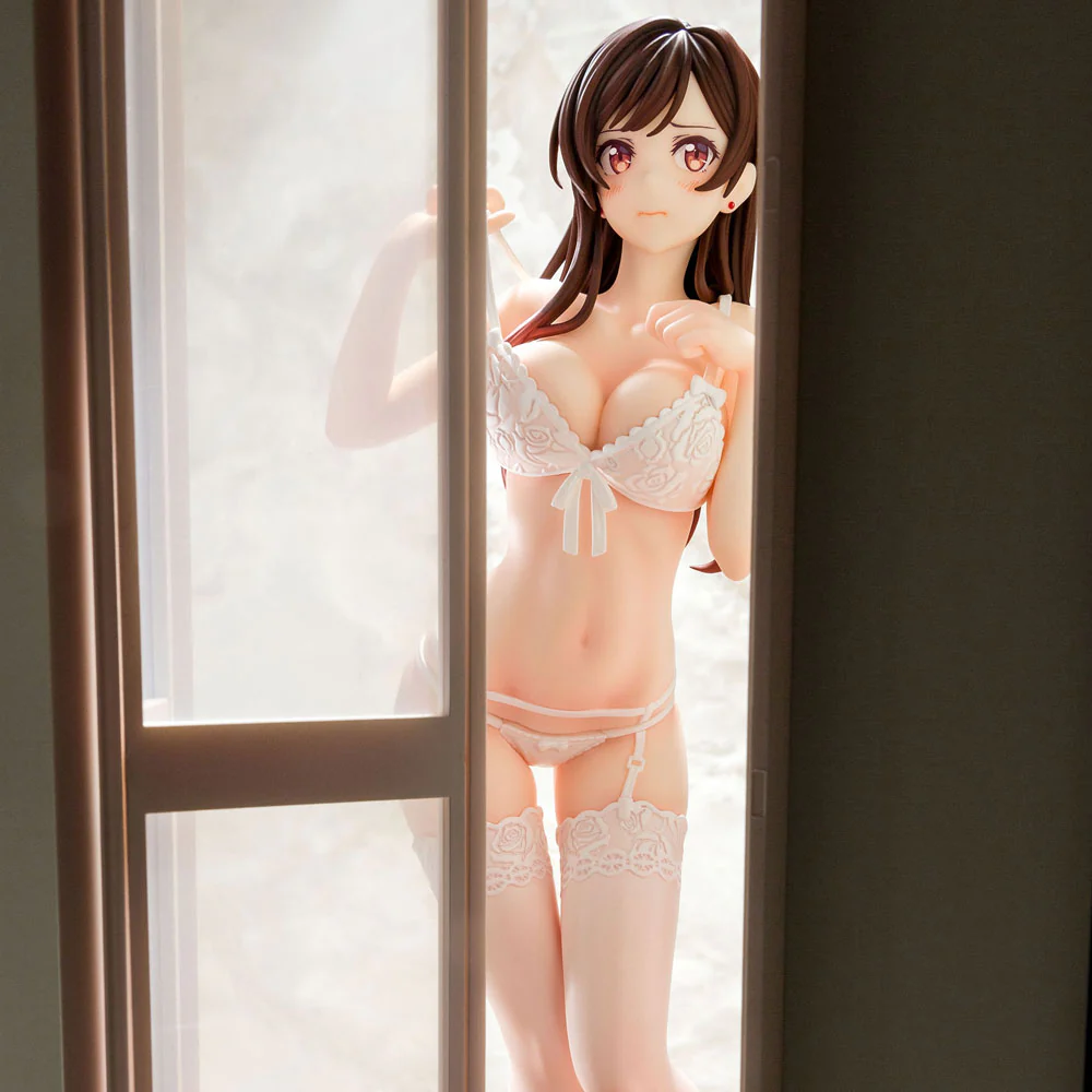 1/6 Chizuru Mizuhara in See-Through Lingerie Angel White Ver. (Rent-A-Girlfriend)