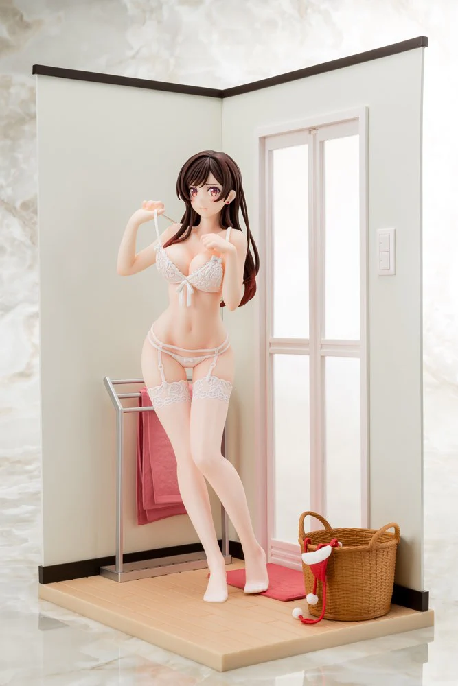 1/6 Chizuru Mizuhara in See-Through Lingerie Angel White Ver. (Rent-A-Girlfriend) - Image 19