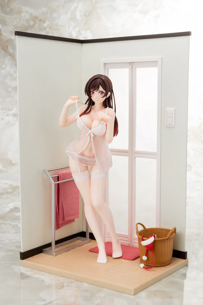 1/6 Chizuru Mizuhara in See-Through Lingerie Angel White Ver. (Rent-A-Girlfriend) - Image 2
