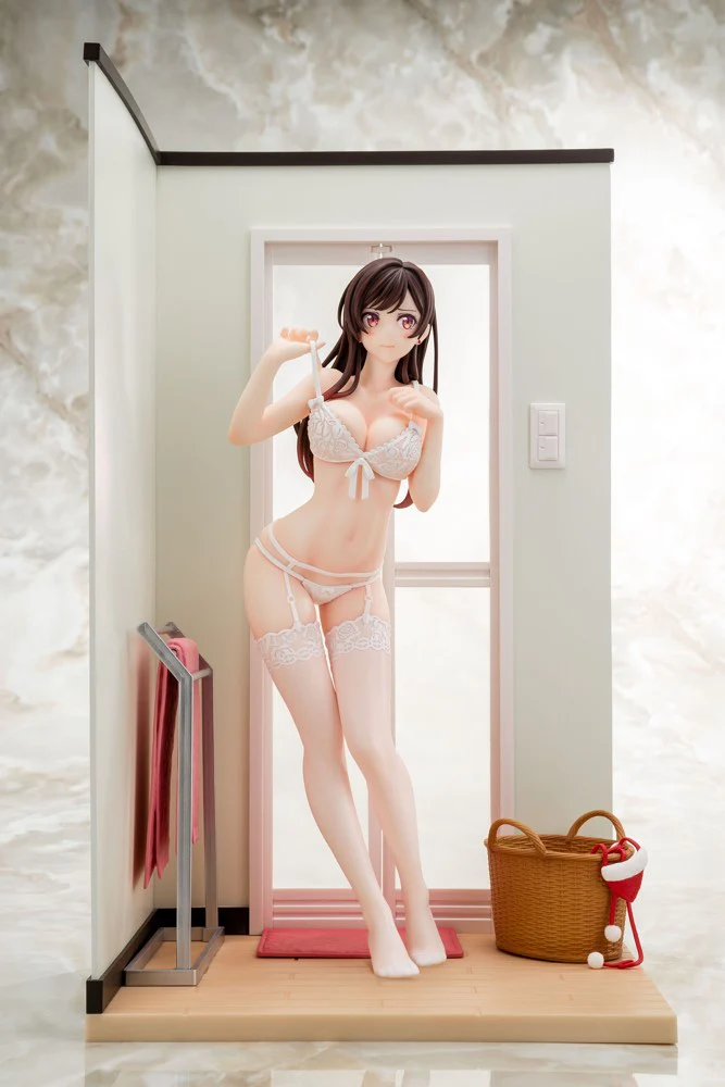 1/6 Chizuru Mizuhara in See-Through Lingerie Angel White Ver. (Rent-A-Girlfriend) - Image 24