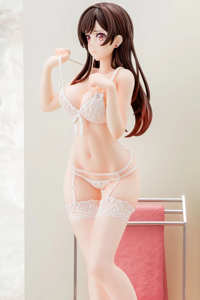 1/6 Chizuru Mizuhara in See-Through Lingerie Angel White Ver. (Rent-A-Girlfriend) - Image 27