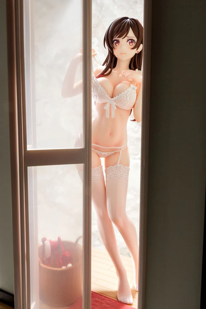 1/6 Chizuru Mizuhara in See-Through Lingerie Angel White Ver. (Rent-A-Girlfriend) - Image 33